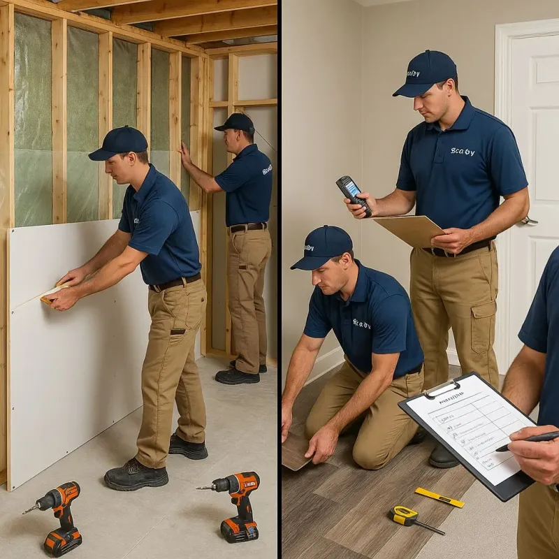 Repairs and Reconstruction process in Wedowee, AL