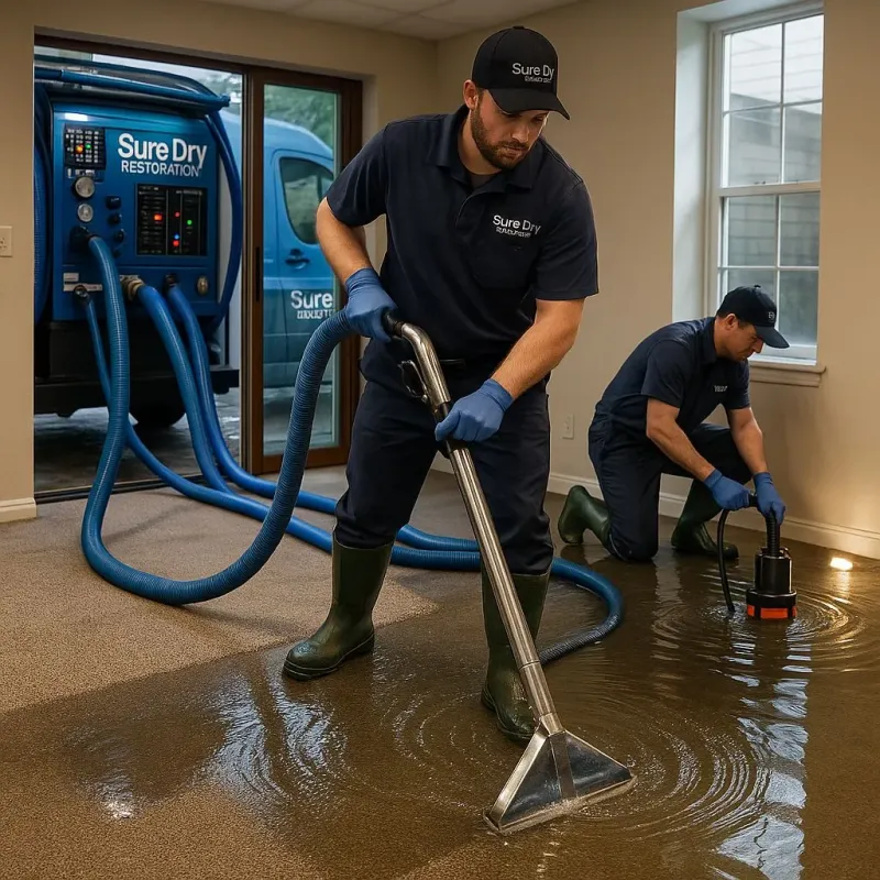 Water Extraction and Removal process in Wedowee, AL